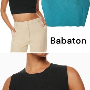 Babaton Dual-Tone Crop Tops